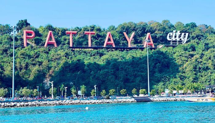 Pattaya City Sign
